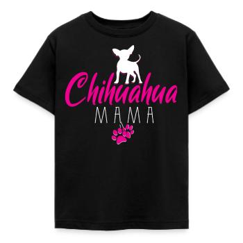 Chihuahua - T-shirt Enfant - noir - Devant - AI Model Kid Female (0cm)