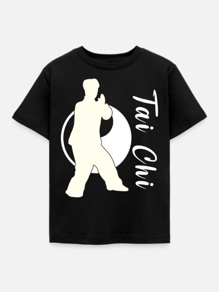 Taichi - Kinder T-Shirt - Schwarz