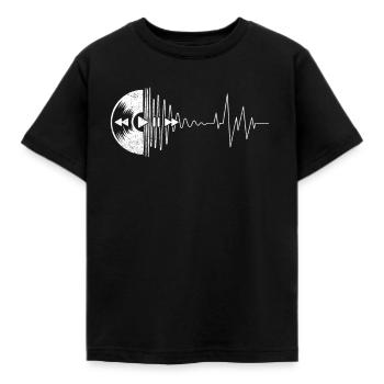 Techno Music DJ Discjokey - Kinder T-Shirt - Schwarz - Vorne - AI Model Kid Female (0cm)