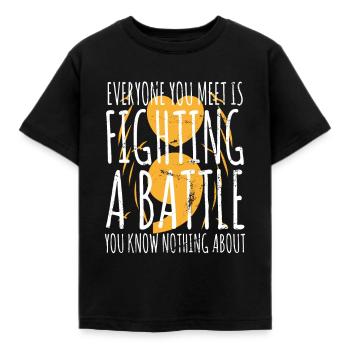 Santé mentale Dépression Motivation Anxiété Rêve - T-shirt Enfant - noir - Devant - AI Model Kid Female (0cm)