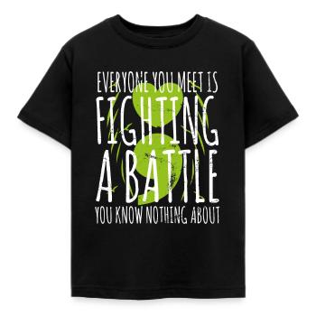 Santé mentale Dépression Motivation Anxiété Rêve - T-shirt Enfant - noir - Devant - AI Model Kid Female (0cm)