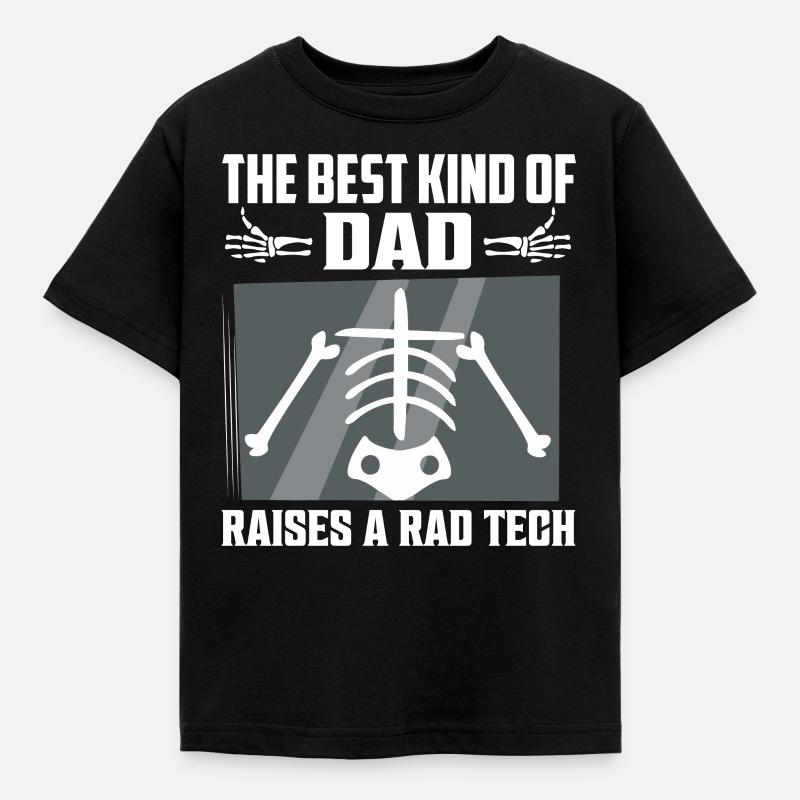 Le meilleur type de père élève un Rad Tech Rad Tech Ra - T-shirt Enfant - noir