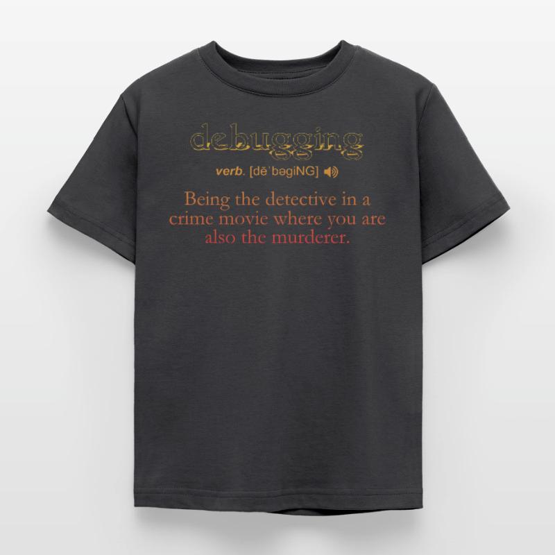 Debugdefinition - Computer Science Programmer Kinder T-Shirt