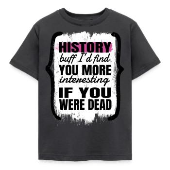 african american history african american pride - Kinder T-Shirt - Dunkelgrau - Vorne - AI Model Kid Female (0cm)