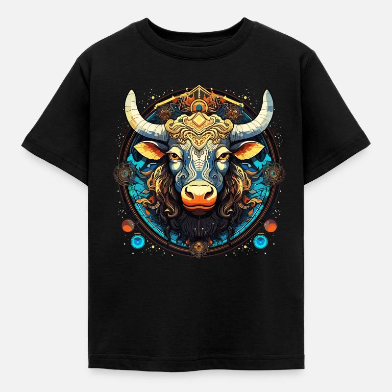 Embrace Your Taurus Identity: Taurus Pride - Kids' T-Shirt - black