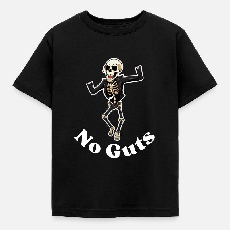 No Guts - Kids' T-Shirt - black