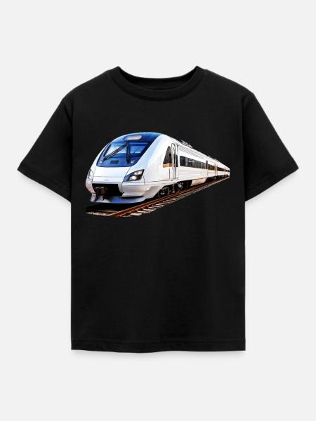 ZUG TRAIN - Kinder T-Shirt - Schwarz