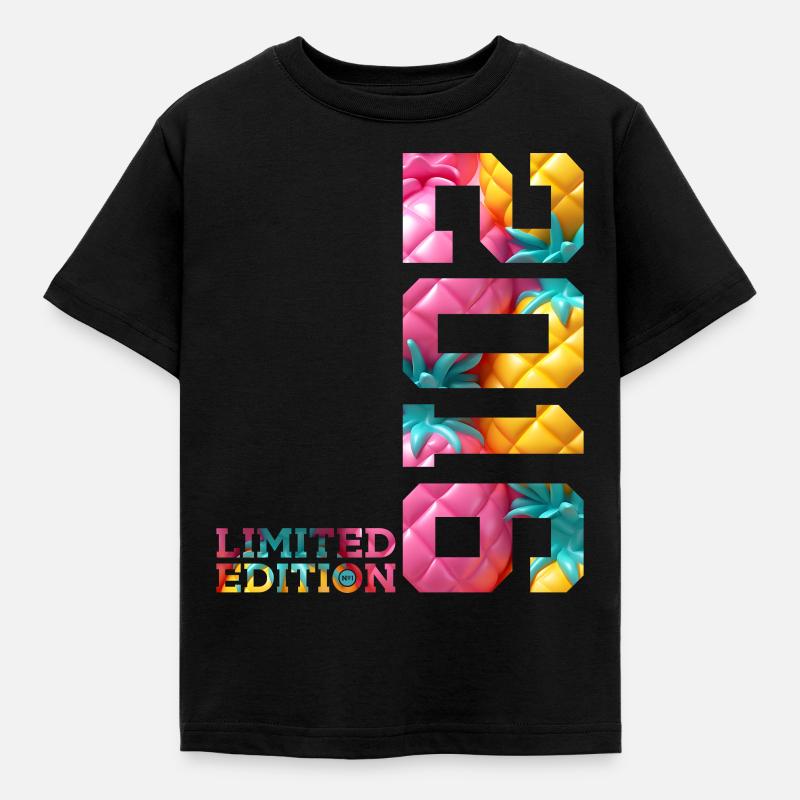 10. GEBURTSTAG LIMITED EDITION 2016 - Kinder T-Shirt - Schwarz