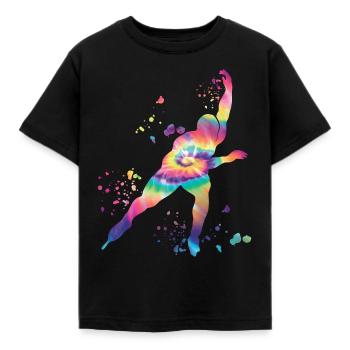 Eisschnellläufer Sportlerin Eisschnelllauf - Kinder T-Shirt - Schwarz - Vorne - AI Model Kid Female (0cm)
