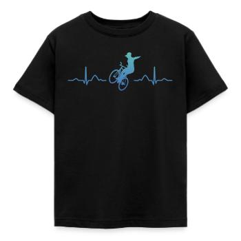 Kunstradfahren Kunstradfahrer - Kinder T-Shirt - Schwarz - Vorne - AI Model Kid Female (0cm)