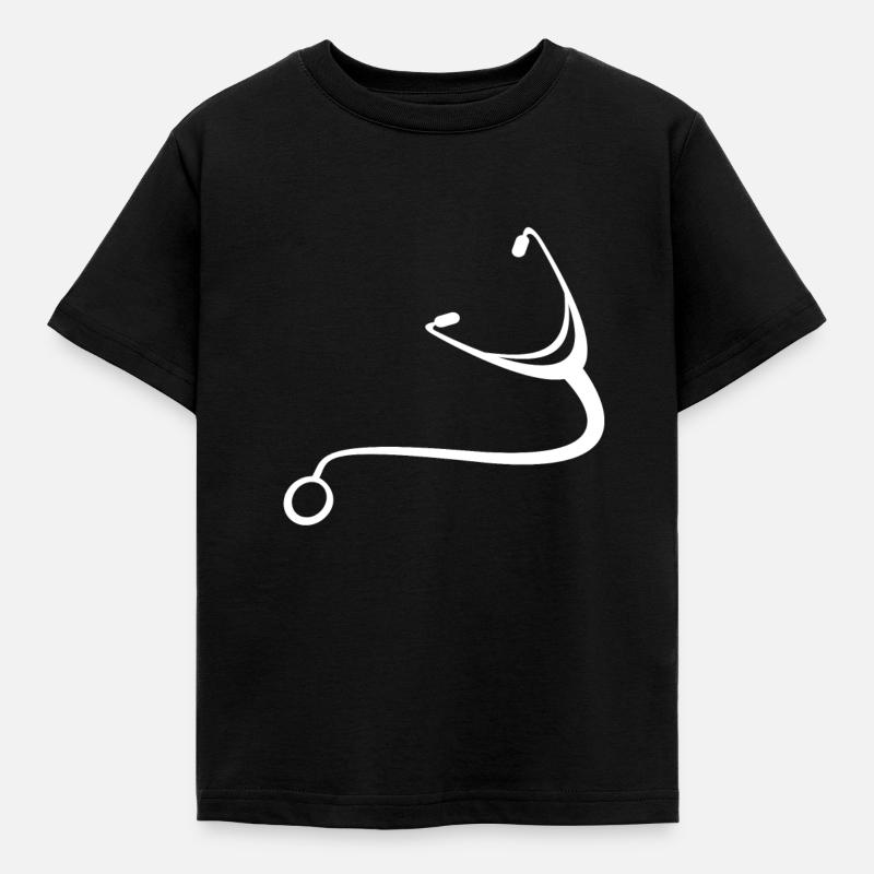 Stéthoscope - T-shirt Enfant - noir