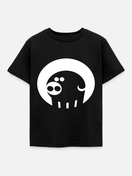 SCHWEIN - Kinder T-Shirt - Schwarz
