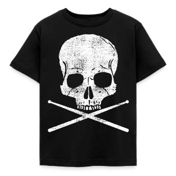 Drumsticks Drummer - T-shirt Enfant - noir - Devant - AI Model Kid Female (0cm)