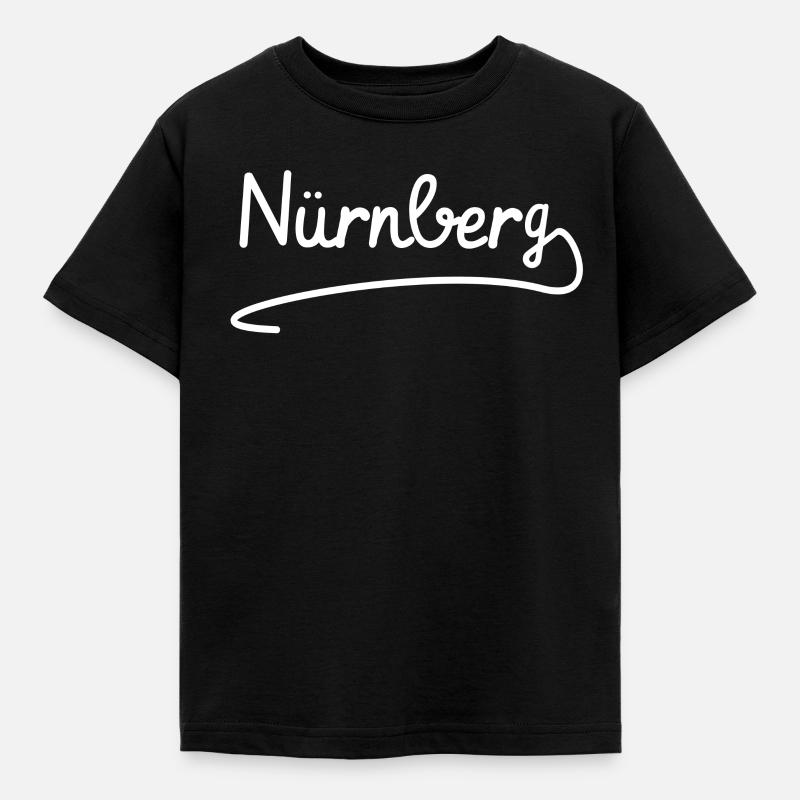 Nürnberg Geschenk - Kinder T-Shirt - Schwarz