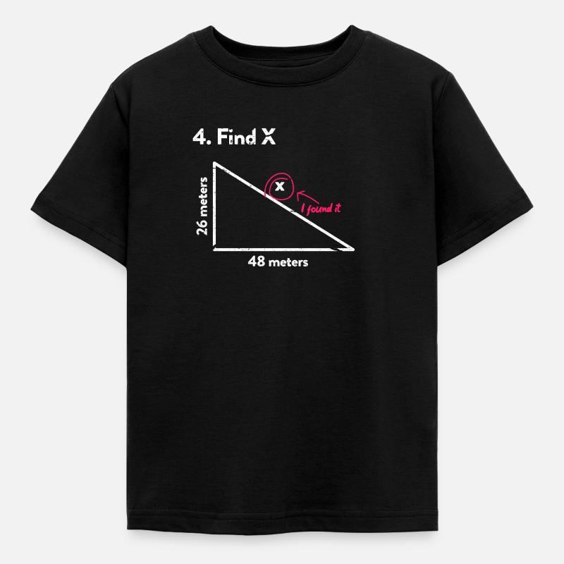 Mathe - Kinder T-Shirt - Schwarz