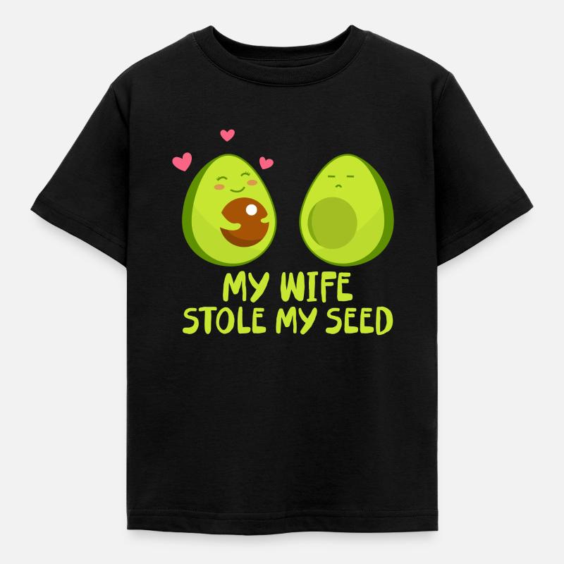 Grossesse d'avocat - T-shirt Enfant - noir