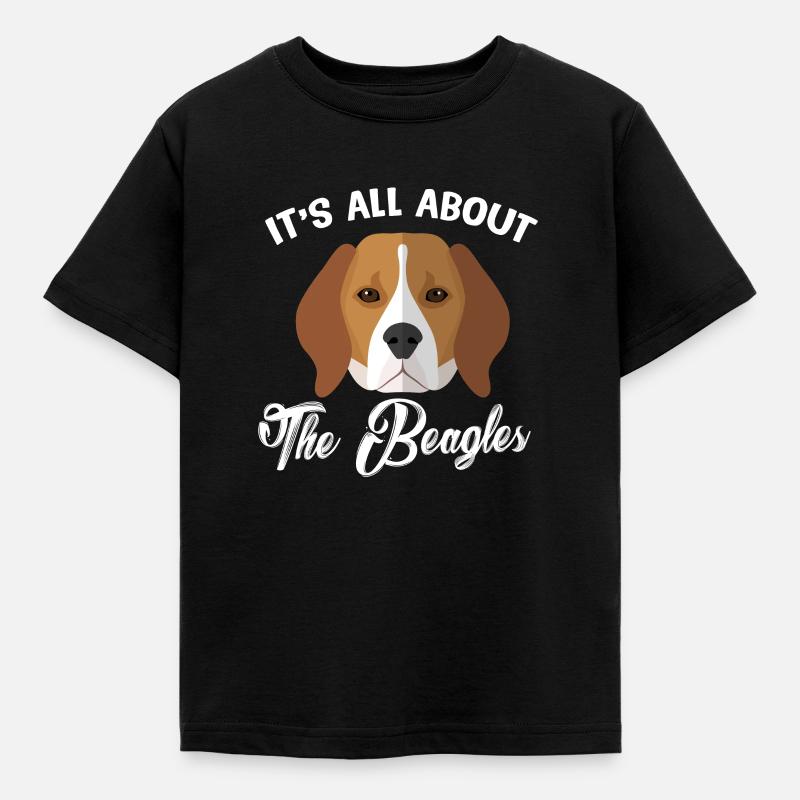 beagle - T-shirt Enfant - noir
