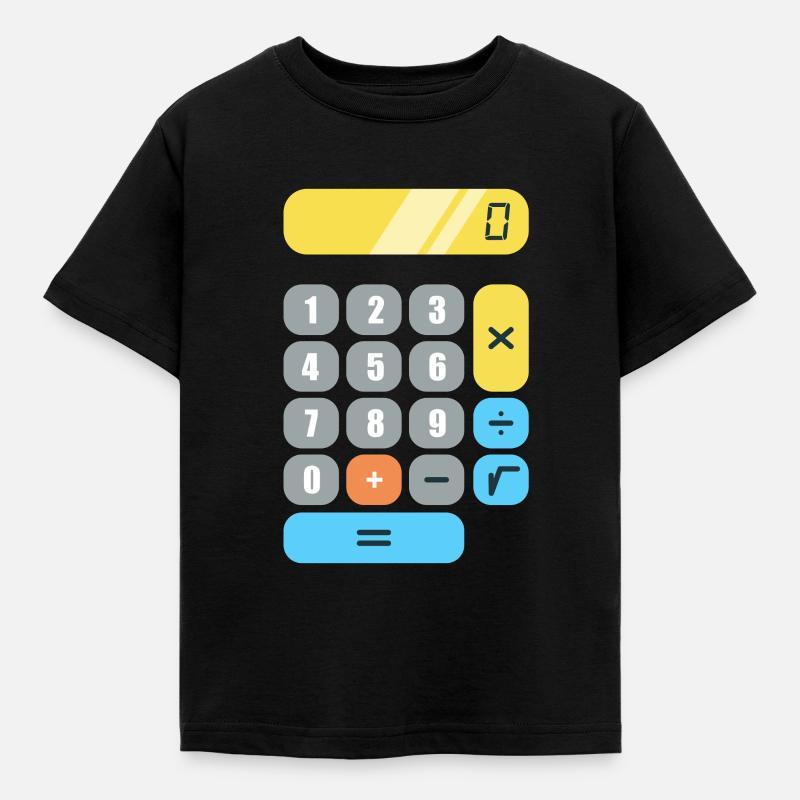 Mathe - Kinder T-Shirt - Schwarz