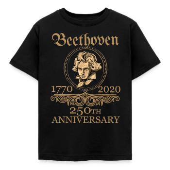 Beethoven 250 ans - T-shirt Enfant - noir - Devant - AI Model Kid Female (0cm)