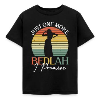 Bedlah Belly Dance Belly Dancer Dancer - Kids' T-Shirt - black - Front - AI Model Kid Female (0cm)