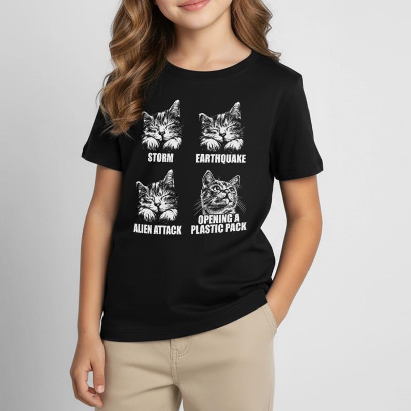 Chat - perception sélective - dire T-shirt Enfant