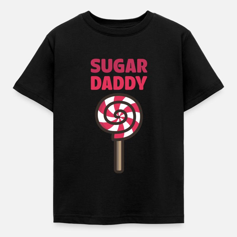sugar daddy - T-shirt Enfant - noir