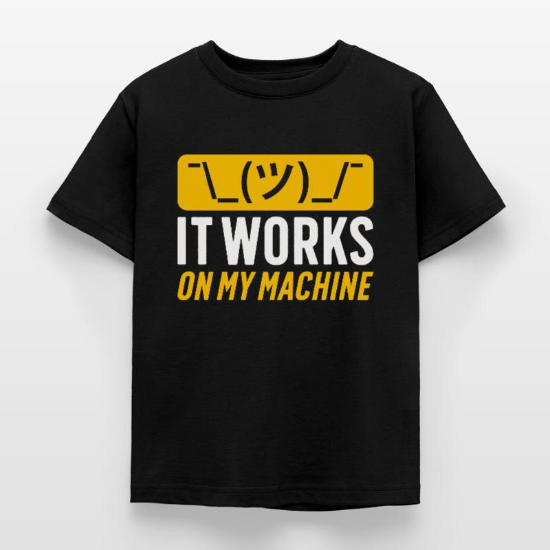 Ascii Coder CSS HTML Nerd Geek Programmer Kids' T-Shirt