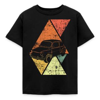 Voitures anciennes - T-shirt Enfant - noir - Devant - AI Model Kid Female (0cm)