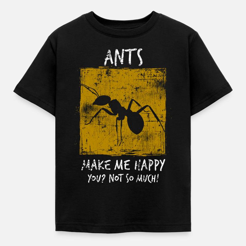 Fourmis - T-shirt Enfant - noir