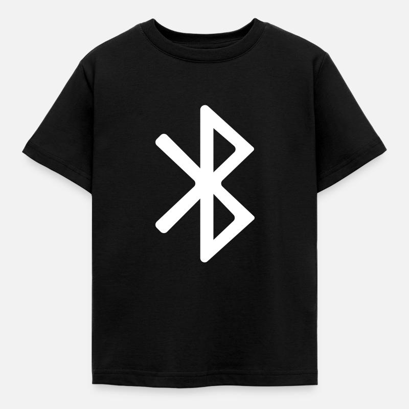 Icône Bluetooth - T-shirt Enfant - noir