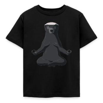 Miel Dachs - T-shirt Enfant - noir - Devant - AI Model Kid Female (0cm)