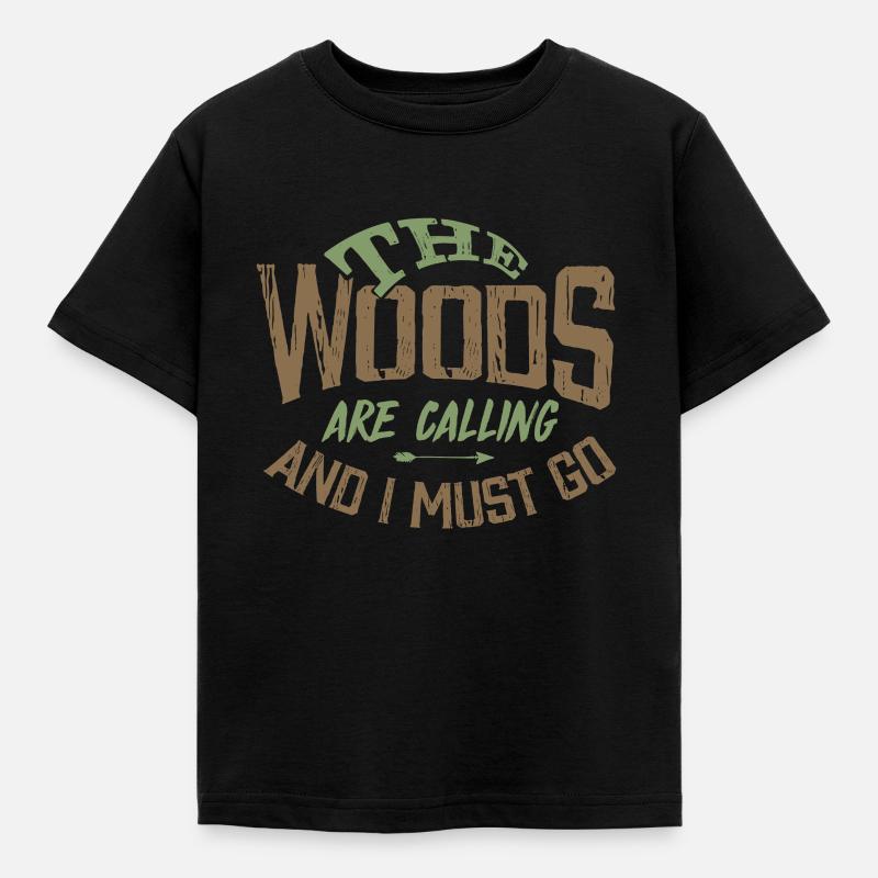 forêt - T-shirt Enfant - noir