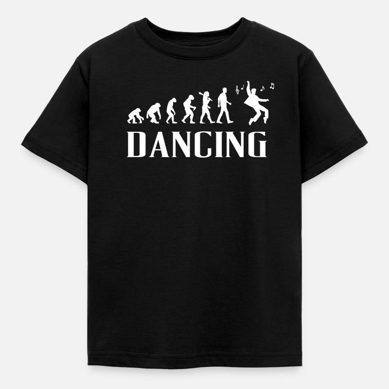 Dancing Evolution Present Idea - T-shirt Enfant - noir