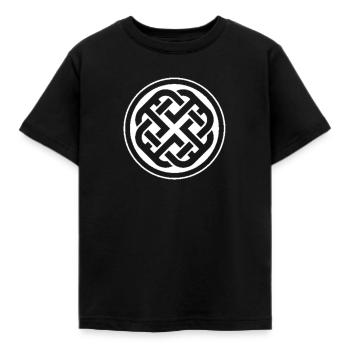 Celtes Celtes Celtique Symbole celtique - T-shirt Enfant - noir - Devant - AI Model Kid Female (0cm)