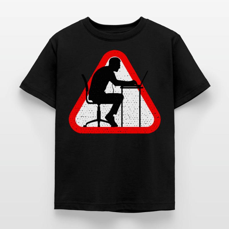 Attention Web Developer Kids' T-Shirt