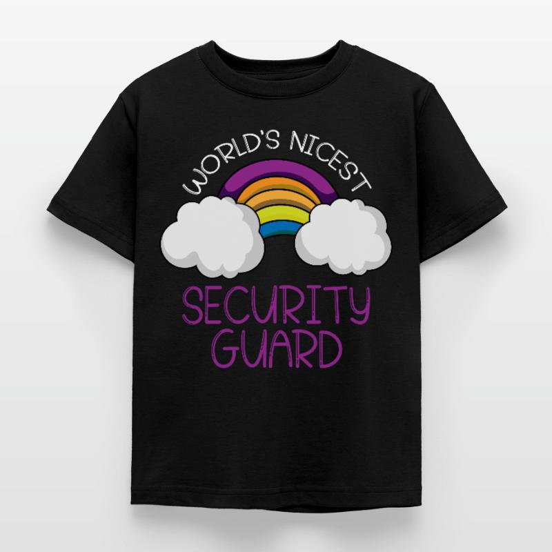 Security Security Guard Security Service Kids' T-Shirt