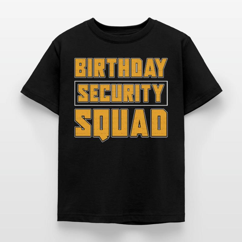 Security Security Guard Security Service Kids' T-Shirt