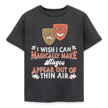Théâtre - T-shirt Enfant - charbon - Devant - AI Model Kid Female (0cm)