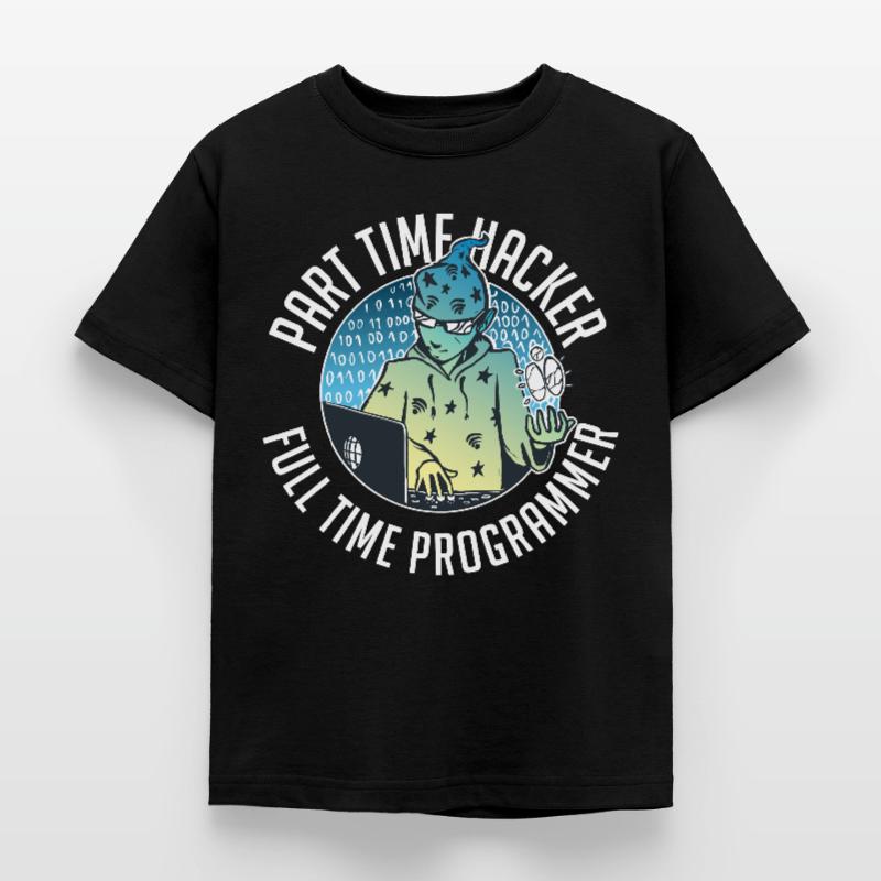 Programmierer Coder Software Entwickler Kinder T-Shirt