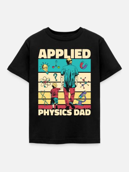 Physik Physiker - Kinder T-Shirt - Schwarz