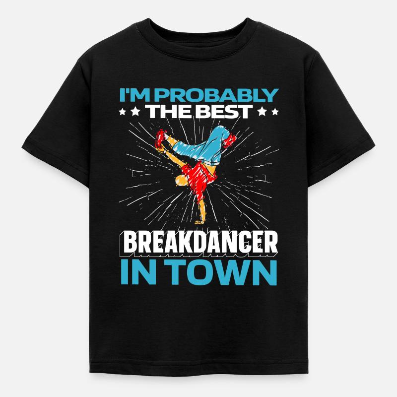 Breakdance Breakdancer Breakdance Drôle - T-shirt Enfant - noir