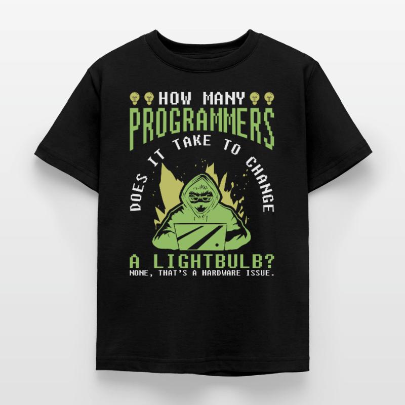 Developer Coder Programmer Funny Kids' T-Shirt
