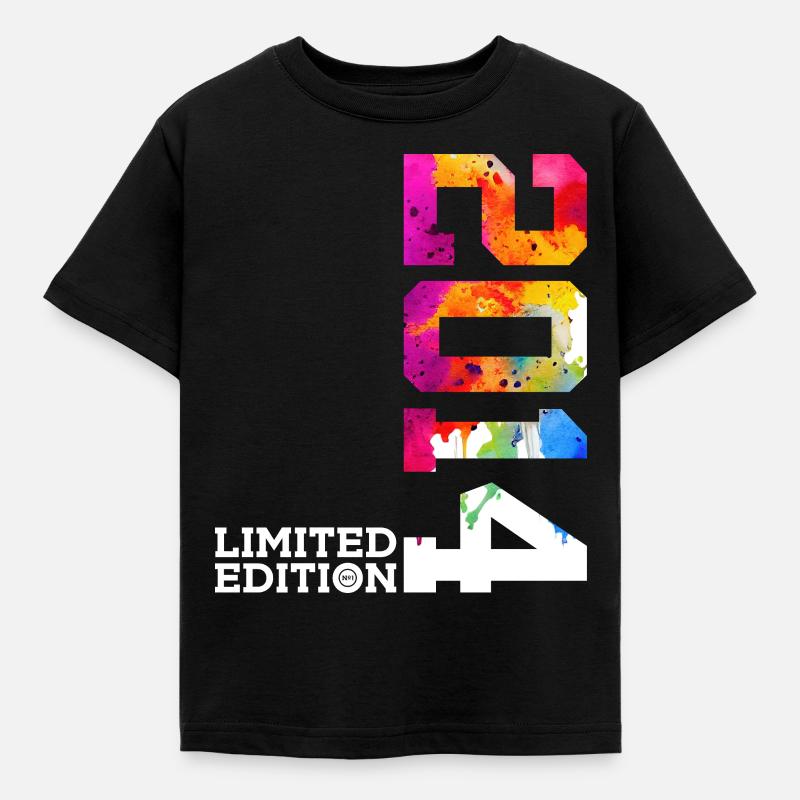 12. GEBURTSTAG LIMITED EDITION 2014 - Kinder T-Shirt - Schwarz