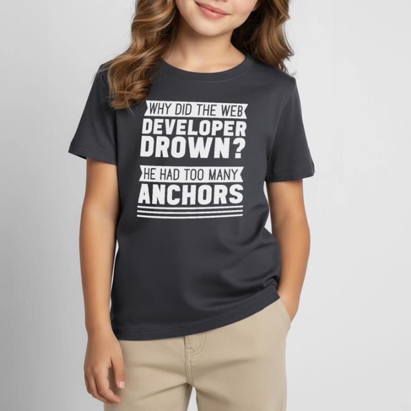 Web Developer Web Developer Funny Kids' T-Shirt