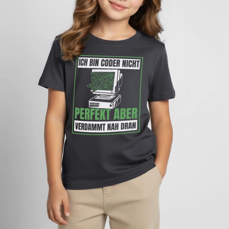 Developer Coder Programmer Humor Kids' T-Shirt