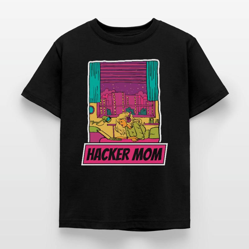 Développeur Coder Programmeur Mère T-shirt Enfant