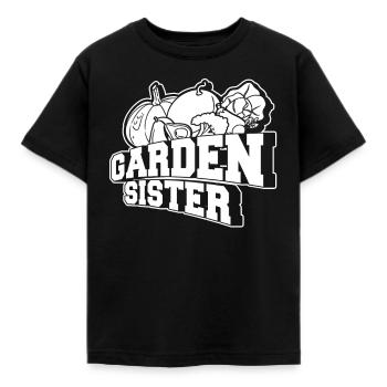 Jardinier amateur jardinier jardinier - T-shirt Enfant - noir - Devant - AI Model Kid Female (0cm)