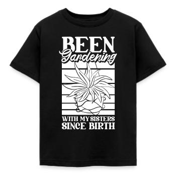Jardinier amateur jardinier jardinier - T-shirt Enfant - noir - Devant - AI Model Kid Female (0cm)
