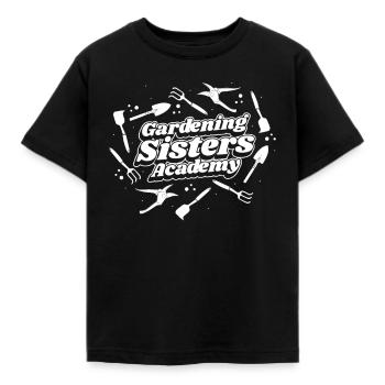 Jardinier amateur jardinier jardinier - T-shirt Enfant - noir - Devant - AI Model Kid Female (0cm)