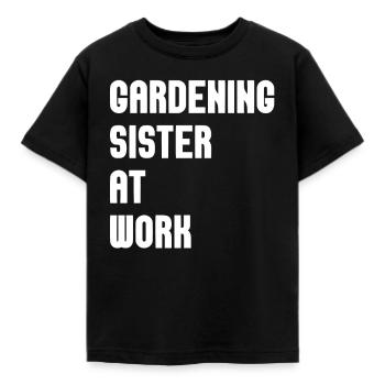 Jardinier amateur jardinier jardinier - T-shirt Enfant - noir - Devant - AI Model Kid Female (0cm)